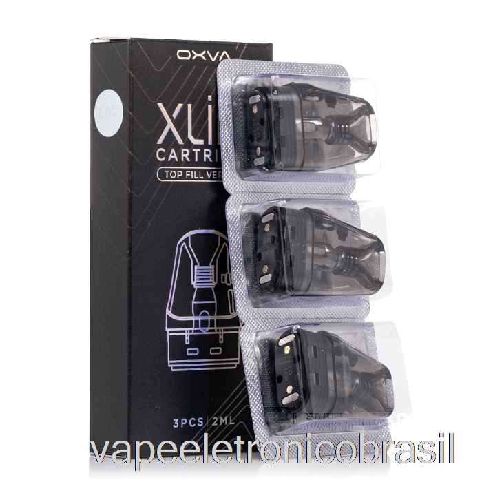 Vape Eletrônico Oxva Xlim Cápsulas De Substituição De Preenchimento Superior Cápsulas De 0,8 Ohm